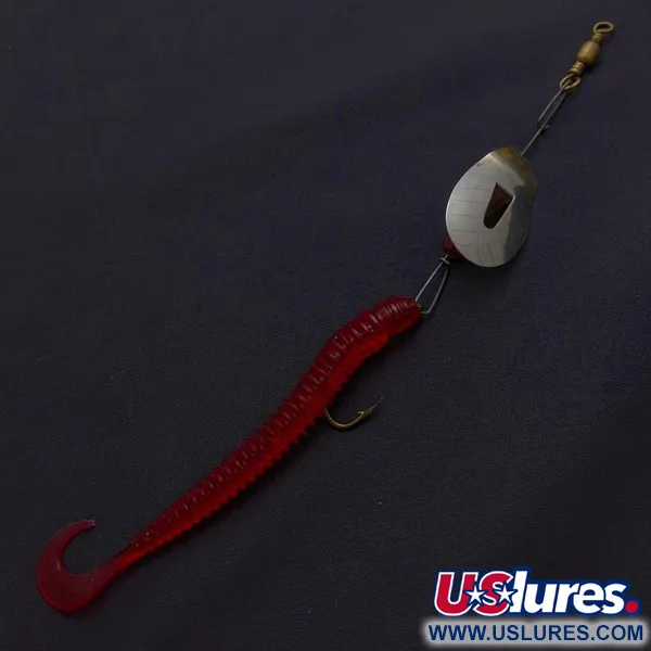 Pflueger June Bug №6, nikelis/raudona, 7 g, sukrės sistema #24396