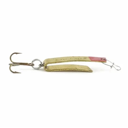 Luhr Jensen Super-Duper 503 Blizgė, Gold Red, U formos, #24435