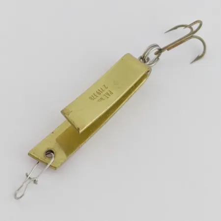 Luhr Jensen Super-Duper 503 Blizgė, Gold Red, U formos, #24435