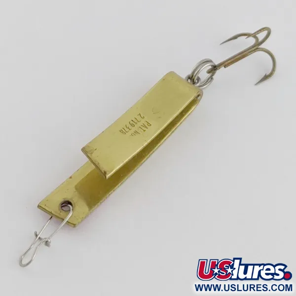 Luhr Jensen Super-Duper 503 Blizgė, Gold Red, U formos, #24435