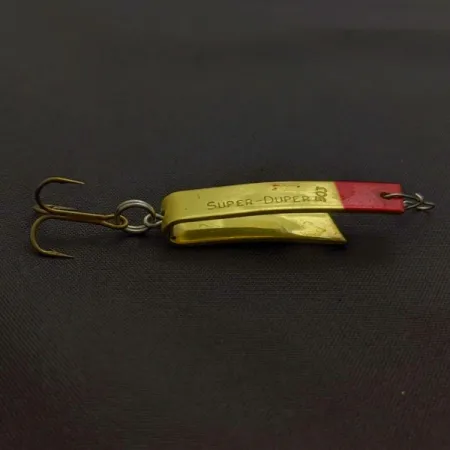 Luhr Jensen Super-Duper 503 Blizgė, Gold Red, U formos, #24435