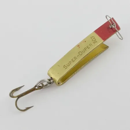 Luhr Jensen Super-Duper 503 Blizgė, Gold Red, U formos, #24435