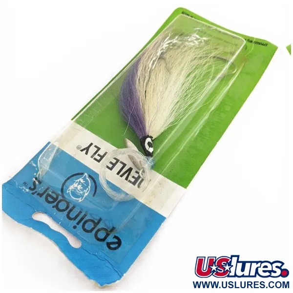 Eppinger Devle Fly Velkiavimo sistema, Nikelis Balta Violetinė, #24438