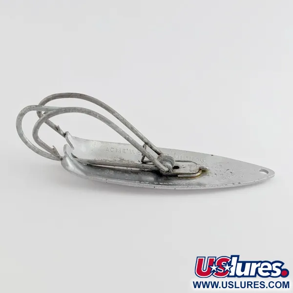 Acme Weedless Minnow Vartiklė, Chromas, 24g, Bežolė, #24439