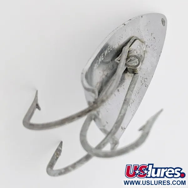 Acme Weedless Minnow Vartiklė, Chromas, 24g, Bežolė, #24439