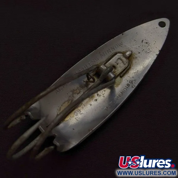 Acme Weedless Minnow Vartiklė, Chromas, 24g, Bežolė, #24439