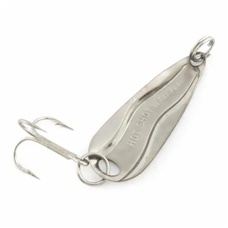 Luhr Jensen Hot Shot W Blizgė, Nikelis, 1.3g, Bangų Profilis, #24441