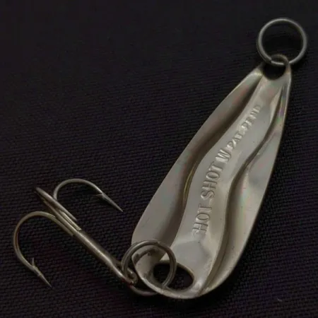 Luhr Jensen Hot Shot W Blizgė, Nikelis, 1.3g, Bangų Profilis, #24441