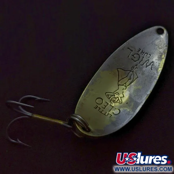 Seneca Little Cleo Blizgė, Nikelis/Žalvaris, 14g, Hula Girl, #24443