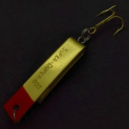 Luhr Jensen Super-Duper 503 Masalas, Gold/Red, 4.3g, U-forma, #24454