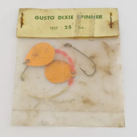 Gusto Dixie Spinner Sukrė, Oranžinė, 2g, Du lapeliai, #24485