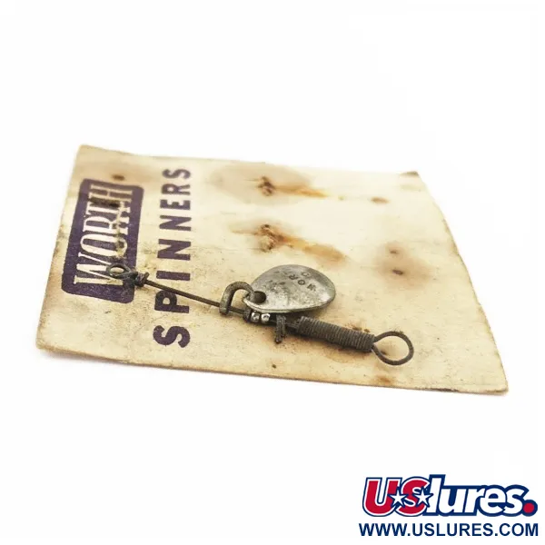 Worth Spinner #0 Sukriukė, Nikelis, 0,5 g, Štampuotas lapelis, #24488