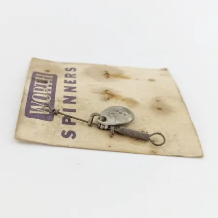 Worth Spinner #0 Sukriukė, Nikelis, 0,5 g, Štampuotas lapelis, #24488
