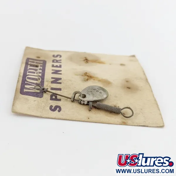 Worth Spinner #0 Sukriukė, Nikelis, 0,5 g, Štampuotas lapelis, #24488
