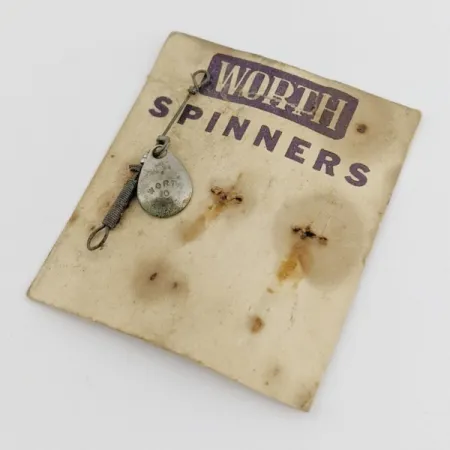 Worth Spinner #0 Sukriukė, Nikelis, 0,5 g, Štampuotas lapelis, #24488