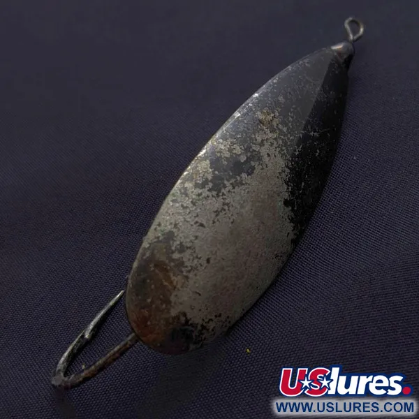 Johnson Silver Minnow Weedless, Juoda, 21g, Blizgė, #24489