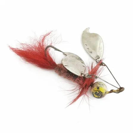 Jamison Shannon Twin Spinner, Nikelis/Raudona, 10 g, #24491
