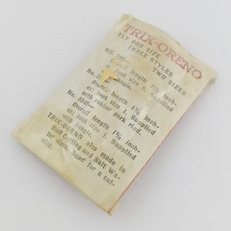 South Bend Trix-Oreno 594 Muselinis masalas, Sidabrinė/Raudona, 2 g, #24506