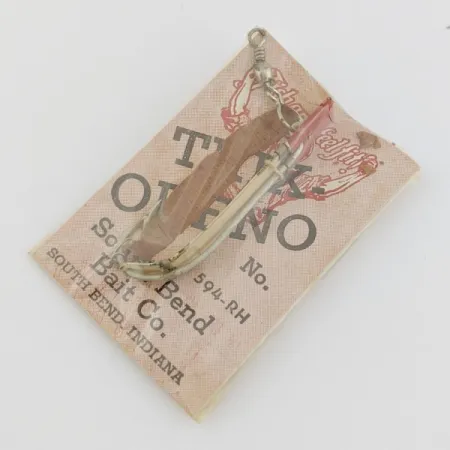 South Bend Trix-Oreno 594 Muselinis masalas, Sidabrinė/Raudona, 2 g, #24506