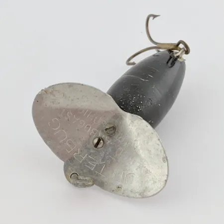 Arbogast Jitterbug Paviršinis vobleris, Juoda, 4 g, Metalinis liežuvėlis, #24507