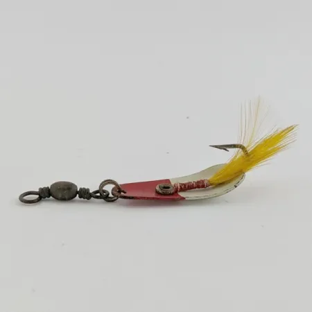 Rex Spoon Weezel vartiklė, raudona/balta, 1,7 g, plunksnos, #24517