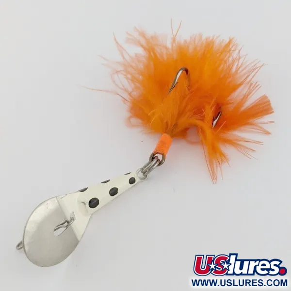 Glen Evans Gad-About Blizgė, sidabrinė-balta-oranžinė, 7 g, #24519