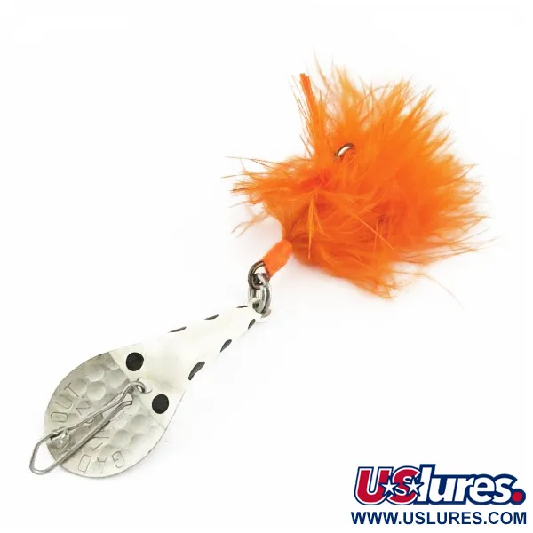 Glen Evans Gad-About Blizgė, sidabrinė-balta-oranžinė, 7 g, #24519