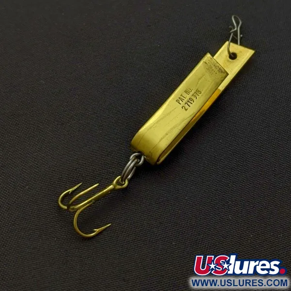 Luhr Jensen Super-Duper 503 Blizgė, Gold/Red, 4.3 g, U-Shape, #24546