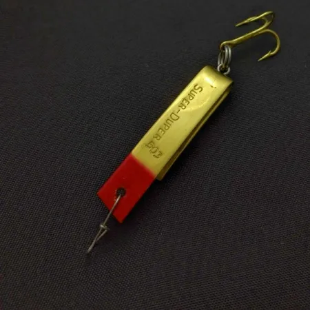 Luhr Jensen Super-Duper 503 Blizgė, Gold/Red, 4.3 g, U-Shape, #24546