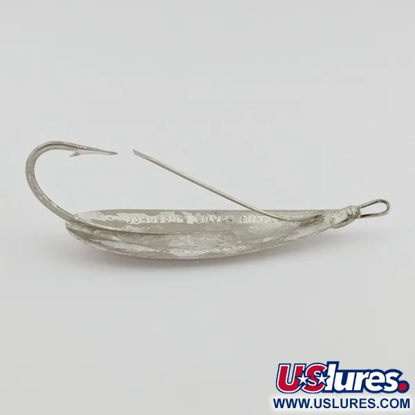 Johnson Silver Minnow Weedless Vartiklė, Nikelis, 12g, #24548