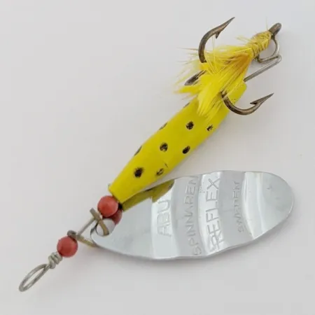 Abu Garcia Spinnaren Reflex Sukriukė, Geltona/Nikelis, 7 g, #24553