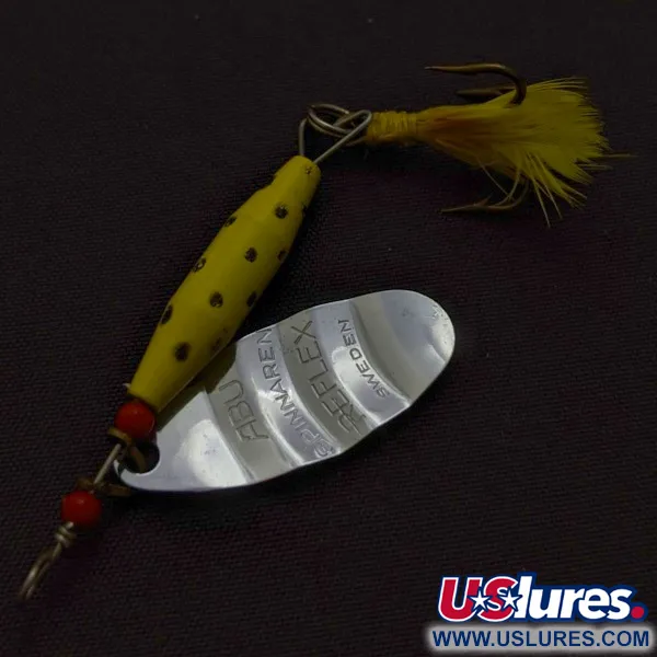 Abu Garcia Spinnaren Reflex Sukriukė, Geltona/Nikelis, 7 g, #24553