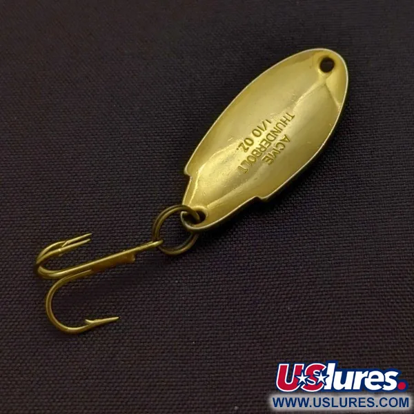 Acme Thunderbolt Blizgė, Gold, 3.5g, Štampuota, #24557