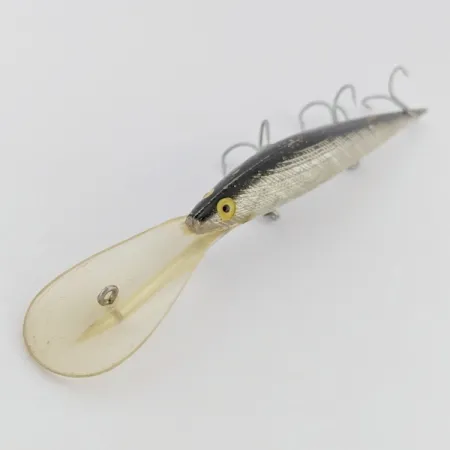 Bill Norman Deep Shiner Minnow Vobleris, Silver, 21 g, Gilus, #24565
