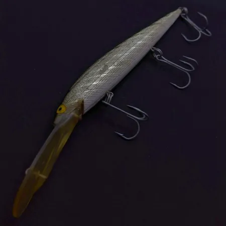 Bill Norman Deep Shiner Minnow Vobleris, Silver, 21 g, Gilus, #24565