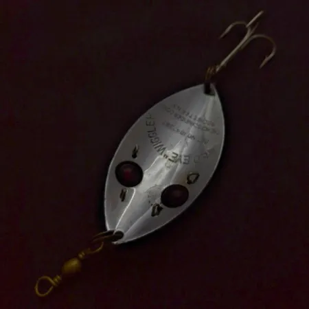 Hofschneider Red Eye Wiggler Vartiklė, Sidabras, 25 g, Akys, #24579