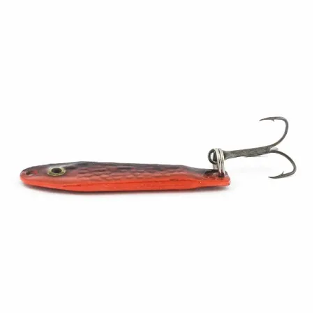 Renosky Bloody Jig Spoon, raudona/juoda, 12 g, žvyneliai, #24581