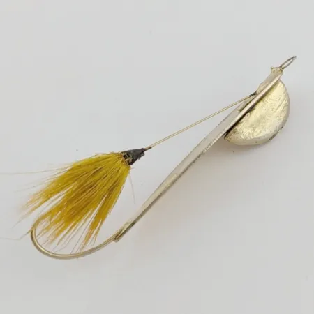 Marathon Weedless Spoon, Auksinė, 6 g, Bucktail, #24597