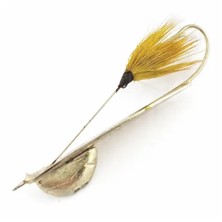 Marathon Weedless Spoon, Auksinė, 6 g, Bucktail, #24597