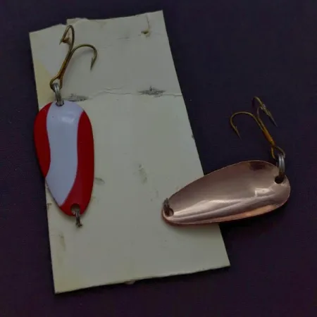 Glen Evans Spoon Vartiklė, raudona/balta/varis, 6g, 2 vnt., #24601