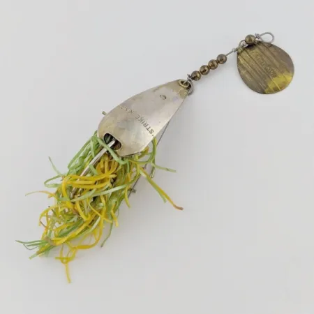 Strike King Timber Spin Spinnerbait, Nikelis, 14g, kliūtims, #24607