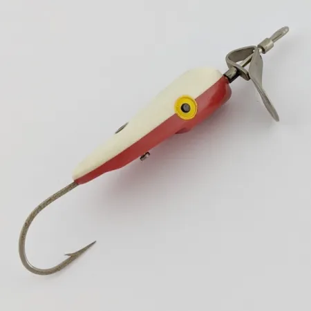 AL. Foss Oriental Wiggler No 4, raudona/balta, 14 g, sukrė, #24641