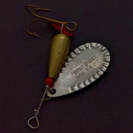 Herter's Perfect Spinner Vertulė, Silver, 7g, Dantytas lapelis, #24651