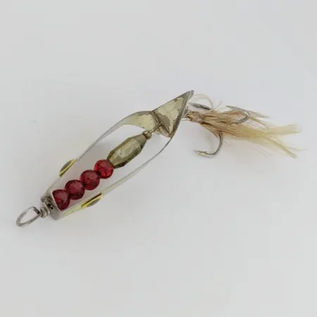 Blizgė Mack's Hummbait, nikelis/raudona, 9g, sparnuotas kūnas, #24676