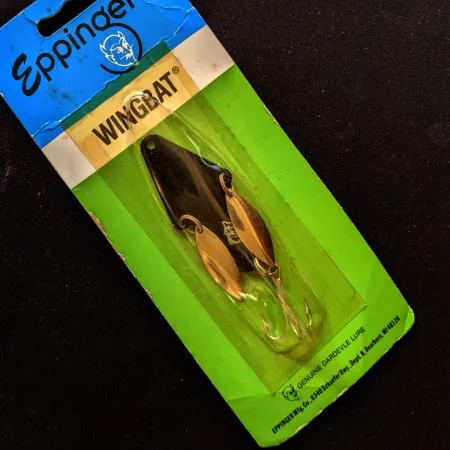 Vartiklė Eppinger Wingbat, Juoda, 14g, Sukrės Lapeliai, #24701