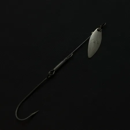 Marathon Spinner Sukrikė, Nikelis, 1.5g, Gluosnio Lapelis, #24710