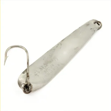 Luhr Jensen Flutter Spoon 44 Vartiklė, Nikelis, 4 g, Vintage, #24737