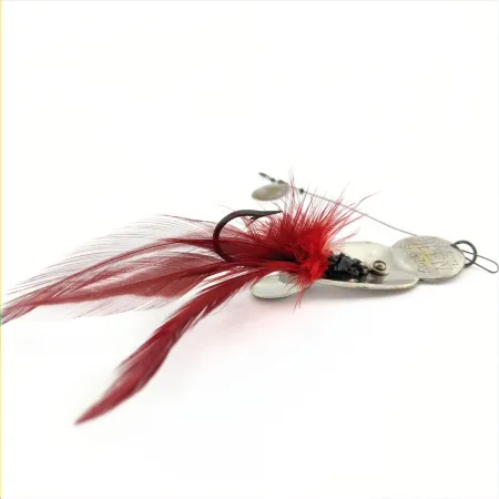 Heddon Queen Stanley, Nikelis, 14g, Raudonos Plunksnos, #24741