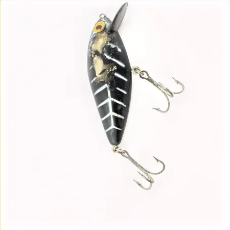 Vobleris Bomber Speed Shad, Juoda, 12g, lietas liežuvėlis, #24745