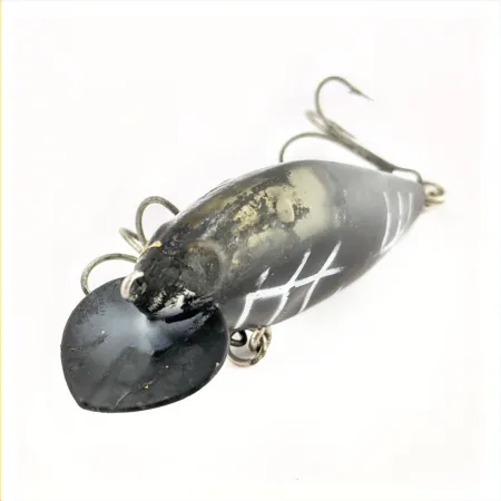Vobleris Bomber Speed Shad, Juoda, 12g, lietas liežuvėlis, #24745
